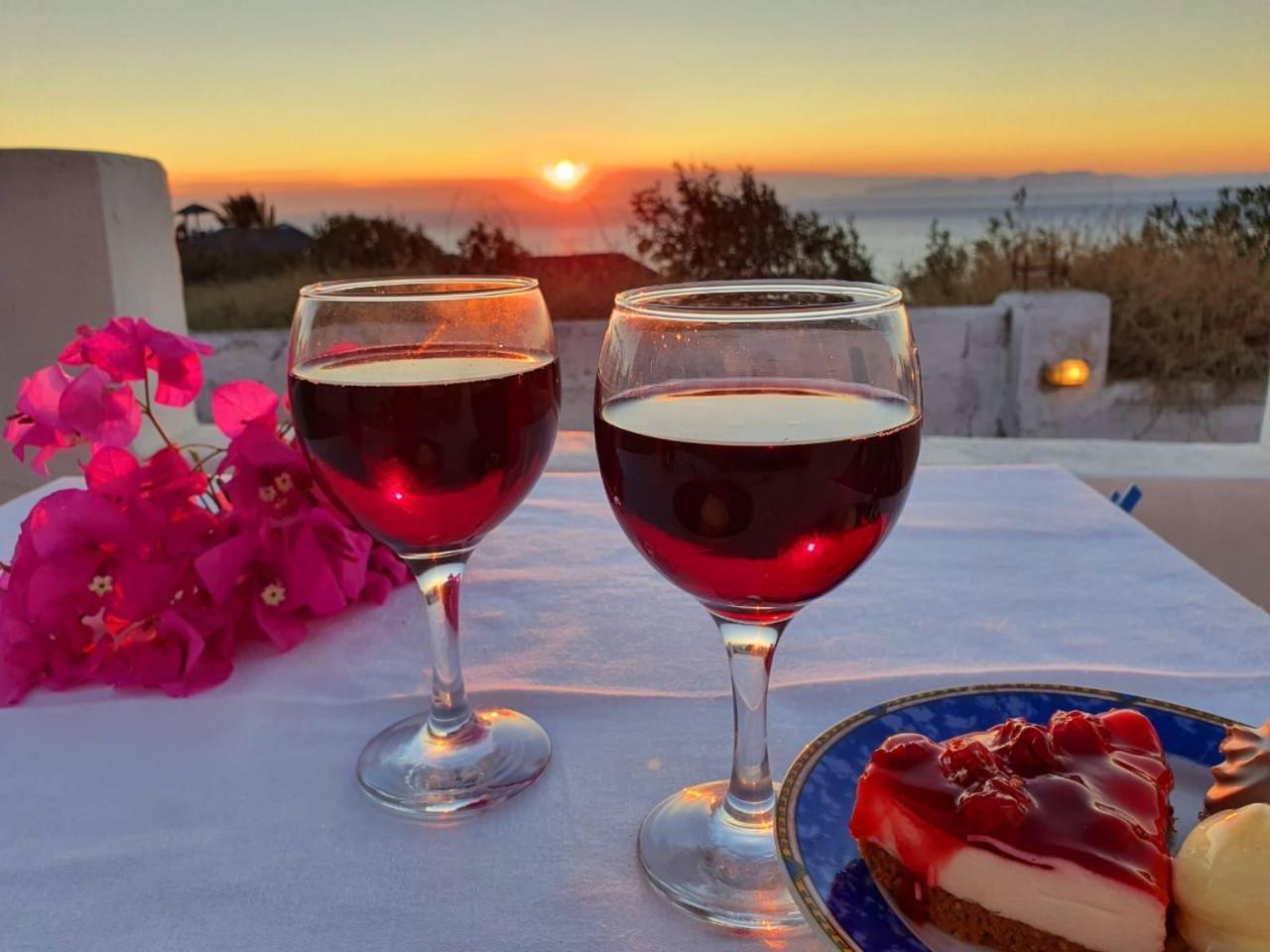 Villa Oia Sunset House Pothitou Exterior foto
